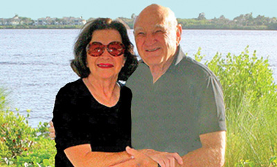 Dr. Sheldon Zane with his wife Elaine